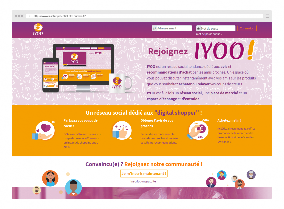Iyoo : un réseau social dédié aux avis et recommandations d'achat