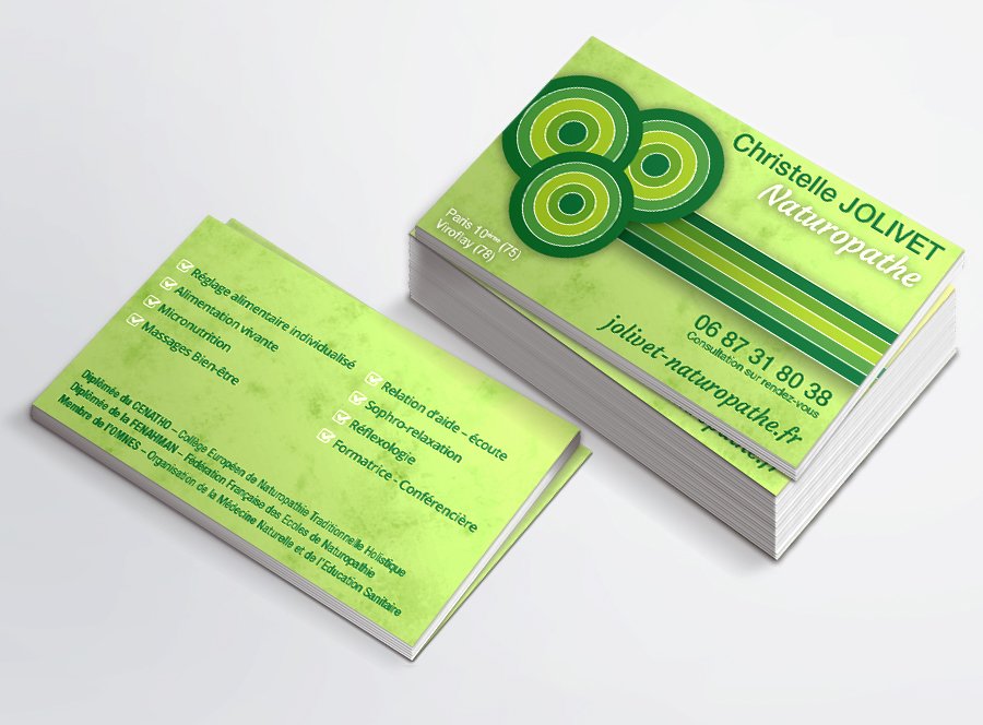 Carte de visite naturopathe