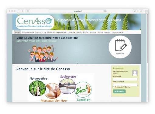Site web CenAsso