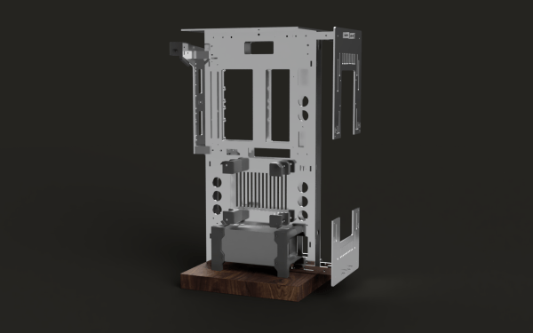 The Woard, un châssis d’ordinateur ouvert au format ITX