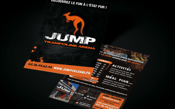 Supports de communication pour JUMP Orléans