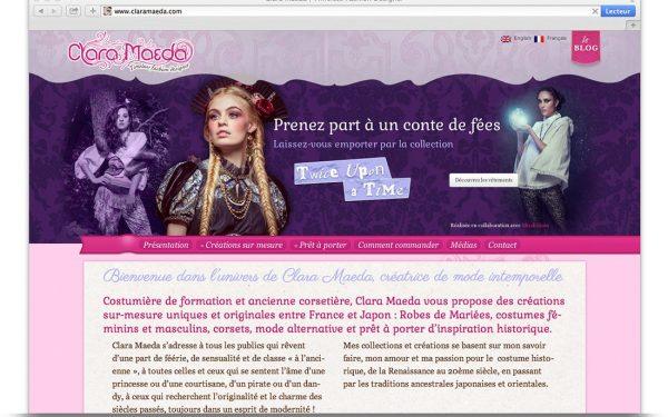 Site web Clara Maeda v.02